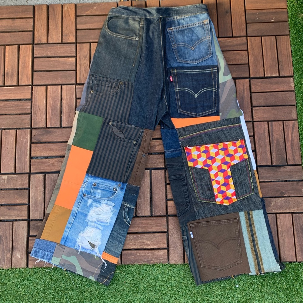 Custom made flared jeans - Picture 6 of 10